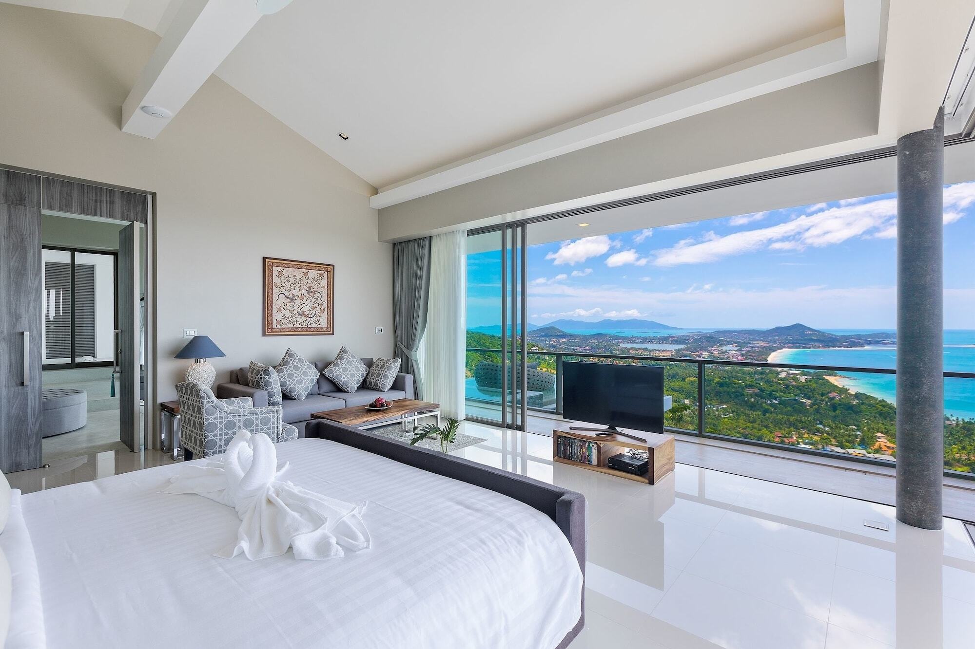 Villa One - New Luxury Sea View Villa Chaweng  Esterno foto